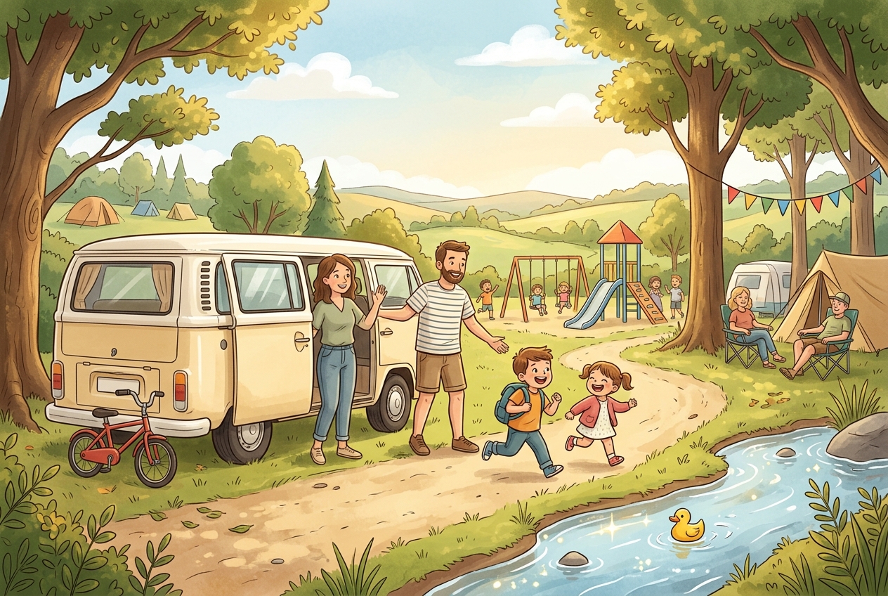 Gezinscamping met kinderen onder de 8 jaar: de veiligste en leukste plekken binnen 5 uur van Utrecht